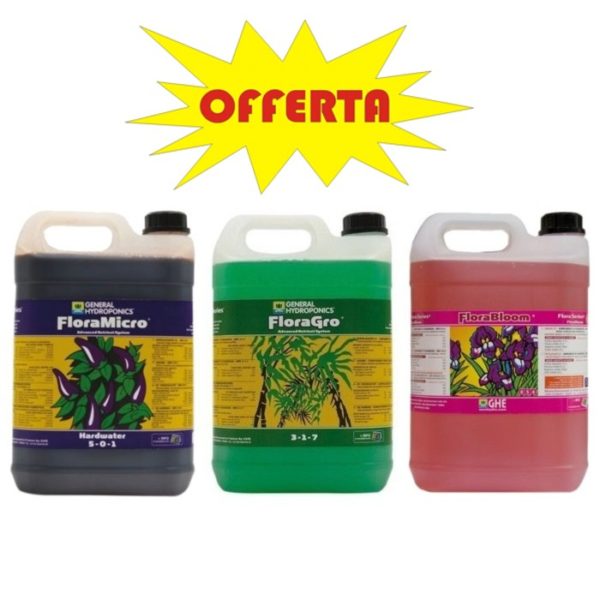 OFFERTA TRIS Flora Series-happylifegrowshop.it